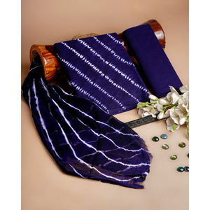 Ensemble costume élégant en mousseline de soie pure avec dupatta pour tenue décontractée Ensemble costume en mousseline de soie pure dupatta pour tenue de mariée - Product Image 5