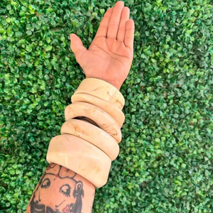 Bracelets et joncs en résine pour femmes, nouvelle collection, bijoux de style ange pour les fêtes et les mariages, haute qualité - Product Image 1