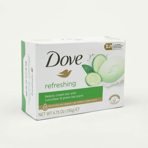 Jabón Dove Go Fresh Revitalize de Pepino y Té Verde al por Mayor – 135g Jabón Hidratante Suave - Product Image 1