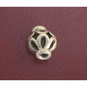 High Quality Handmade Plain <b>Silver</b> Pendant Charm <b>Beads</b> DIY Jewelry Findings for Making Various Jewelry Accessories Packaged Bag - Product Image 1