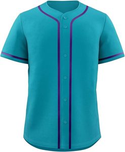 Jerseys de béisbol y softbol con botones personalizables para adultos Diseño único Característica transpirable Jersey de béisbol de fábrica - Product Image 1