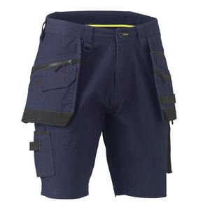 Vêtements de travail de luxe de haute qualité Short cargo personnalisé extensible style utilitaire décontracté avec motif solide et multi-poches - Product Image 6
