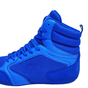 Botas de Boxeo Ligeras con Cordones para Principiantes y Luchadores Profesionales, Cuero Sintético que Ofrece Flexibilidad y Soporte para el Tobillo - Product Image 3