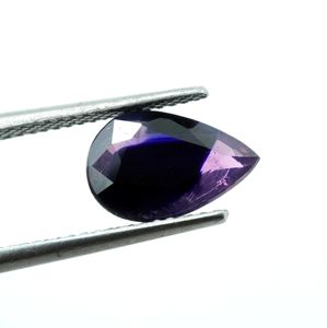 Piedra preciosa de zafiro natural Winza, corte pera, suelta, para la elaboración de joyas, zafiro sin calentar ni tratar. - Product Image 6