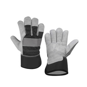 Labour Workers Top Selling Leather Working Gloves Comfortable Anti-Slip Anti-Impact Working Gloves for Men Hand <b>Arm</b> Protection - Product Image 5