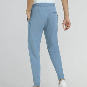 New Arrival High Quality <b>Men's</b> Butter <b>White</b> Washed Joggers For <b>Men</b> Breathable <b>Men's</b> <b>Trouser</b> Ribbed Cuffs With Pocket Wholesale - Product Image 3