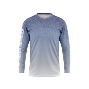 Camisa de Pesca UPF 50 Impermeable y Antibacteriana 100% Poliéster con Panel de Malla, Tallas Grandes, Elástica, Diseño Transpirable - Product Image 6