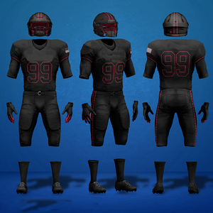 Conjunto de Camisetas de Fútbol Americano Personalizadas de Estilo Urbano, Ropa de Entrenamiento de Secado Rápido, Poliéster Ligero - Product Image 5