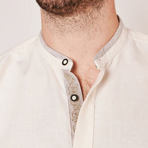 Camisas Casuales de Verano Transpirables de Estilo Bávaro Más Vendidas en 2024, Camisas de Manga Larga de Poliéster de Alta Calidad, Tejidas, Ajustadas, Suministro OEM - Product Image 4