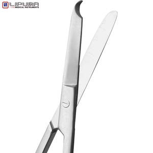 Tijeras de ligadura Spencer, instrumentos de sutura quirúrgica reutilizables de 3,50 \ "de longitud, puntas en forma de gancho, Manual de primeros auxilios, Mol médico - Product Image 3