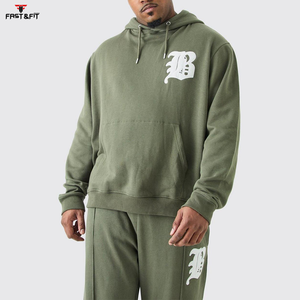 Dernier design de survêtement de sport pour homme, à capuche, décontracté, uni, à séchage rapide, respirant, pour l'hiver, fabriqué au Pakistan - Product Image 3