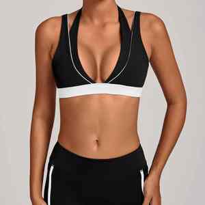<b>Ladies</b> Breathable Yoga <b>Bra</b> Custom Logo Women Gym Training Workout Fitness <b>Sports</b> Active wear Training <b>Bra</b> - Product Image 1