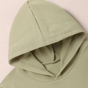 Nuevo profesional personalizado peso pesado sin cuerdas sudaderas con capucha de moda de gran tamaño sueltas cómodas y transpirables de punto ecológico - Product Image 3
