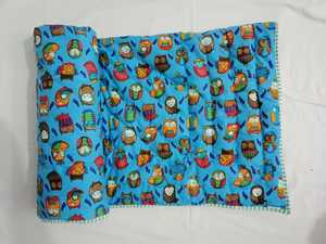 Edredón súper suave de algodón con estampado Floral indio hecho a mano, colcha Jaipuri Rajai, ropa de cama de bebé, técnica tejida de lana, decoración del hogar - Product Image 4