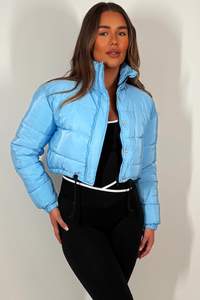 Último estilo 2025, chaquetas acolchadas para mujer, chaquetas acolchadas impermeables para mujer, chaquetas acolchadas personalizadas para mujer, chaquetas acolchadas con cuello levantado de secado rápido - Product Image 6