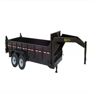 CE Approved 2ton Farm Dump <b>Trailer</b> for Tractor Russia Europe America Australia Market Hydraulic Tipper <b>Trailer</b> 3ton 4ton Double - Product Image 1