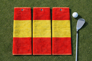Toallas de Golf de Alta Calidad al Mejor Precio, 100% Algodón Teñido, Tipo Terry Velour, con Logotipo Personalizado, Fabricante Turco, Toallas Deportivas - Product Image 3