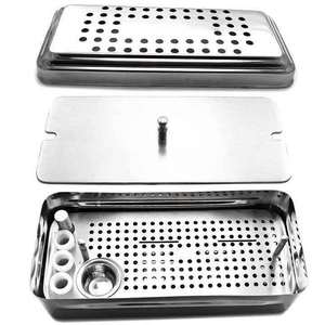 Juego de Instrumentos Quirúrgicos Dentales Manuales Esenciales de Acero, Tono Dorado, Kit de Cirugía Apto para UCI, Cuchara Portadora de Huesos, Odontología, CE - Product Image 3