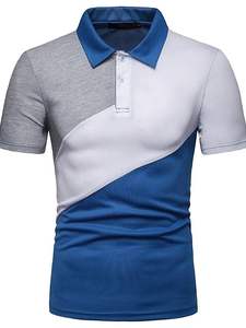 เสื้อโปโล OEM แบบกำหนดเองสำหรับผู้ชาย เสื้อยืดผ้าฝ้ายทรงเข้ารูประบายอากาศได้ดี สำหรับชุดยูนิฟอร์ม ราคาขายส่ง รับสั่งทำเสื้อโปโล - Product Image 5