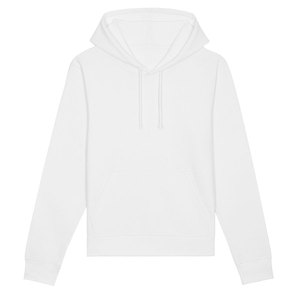 Venta al por mayor de alta calidad pulóver blanco en blanco Sudadera con capucha de cuello redondo personalizado para mujer hombre - Product Image 1