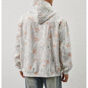 Sudadera con capucha de camuflaje para hombre de peso pesado del fabricante, ropa de calle con estampado de árbol completamente digital, Sudadera con capucha de caza personalizada con ropa - Product Image 4