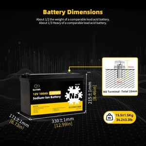 High Speed Gotion 12V 560Wh Sodium-Ion <b>Battery</b> High-altitude Low Temperature Resistance Intelligent Top Efficiency-New Energy - Product Image 2