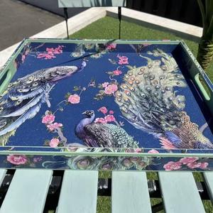 Plateau de service en bois MDF avec revêtement émaillé, design, pour hôtels et restaurants, articles de cuisine, plateau de table, haute qualité - Product Image 2