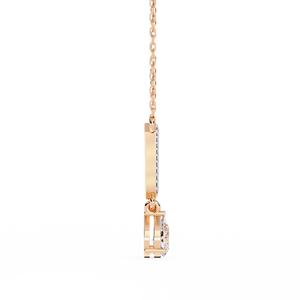 Hermoso Collar de Diamantes Cultivados en Laboratorio de Oro de 18K, Joyería para Damas de Alta Gama - Product Image 6