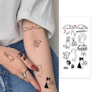 Tatuajes Temporales Mini al por Mayor, Adhesivos para el Cuerpo, No Tóxicos, Resistentes al Agua y al Sudor, Aspecto Natural, para Mujeres y Niñas - Product Image 4