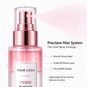 OEM PDRN Bi Phase Facial Serum Mist Custom Logo Moisturizing Skin Care Face <b>Spray</b> for All Skin Types - Product Image 3