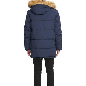 Elegante desmontable capucha extraíble Parka chaquetas de invierno personalizado Puffer Down Parka chaqueta llena acolchada chaqueta de invierno para hombres - Product Image 6