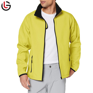 Veste Softshell coupe-vent pour homme de la meilleure qualité pour l'hiver long Design personnalisé avec col montant et fermeture éclair - Product Image 1