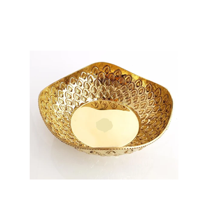 Bol à chocolat en laiton fait à la main de haute qualité pour la décoration de table bol en laiton pour servir des aliments fruits personnaliser la taille - Product Image 1