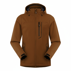 แจ็กเก็ตน้ำหนักมากของผู้ชายเสื้อกันลมออกแบบได้ตามต้องการสำหรับกลางแจ้งเสื้อแจ็คเก็ตกันลมสั่งตรงจากโรงงาน - Product Image 5