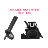 Sensor Kecepatan Roda ABS Kabel Harness Kiri Belakang Terminal Pisau Konektor Betina Pengganti OEM Cocok untuk Pilot 2009-2015 AWD