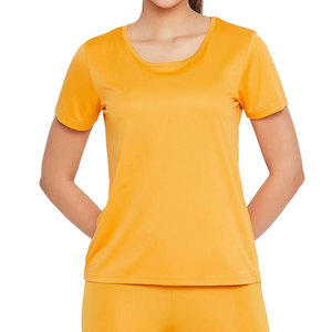 เสื้อยืดออกกำลังกายผู้หญิงคุณภาพดีที่สุดขายส่ง เสื้อผ้าฟิตเนส เสื้อยืดออกกำลังกาย มีสินค้าในสต็อก - Product Image 1