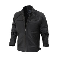 Nouvelle veste en cuir véritable personnalisée pour hommes/veste en cuir véritable pour hommes