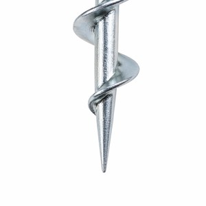 Ancla <span class=keywords><strong>de</strong></span> suelo <span class=keywords><strong>de</strong></span> acero inoxidable 316 con espiral completa y mango en T, tipo tornillo para arena, para tiendas <span class=keywords><strong>de</strong></span> campaña, kayaks, motos acuáticas y fijación en playa - Product Image 5