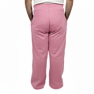 กางเกงวอร์มขายาวตรงสำหรับผู้ชายใส่ได้ทั้งชายและหญิงผ้าคอตตอน100% ทรงถุงใส่ตรงมีบริการ OEM - Product Image 2