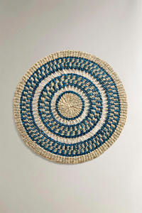 Wholesaler Round Colored Woven Seagrass Placemat Handmade <b>Table</b> <b>Mat</b> For Dining <b>Table</b> Kitchen Decor Eco Friendly Home Accessories - Product Image 6