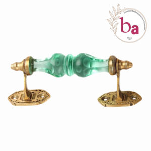 Pomos de cristal verde menta modernos muebles americanos tirador para armarios cajones armarios dormitorios cocinas baños - Product Image 1