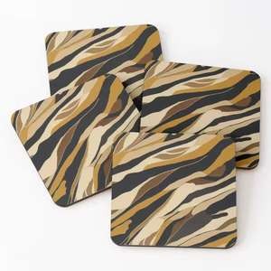 Modern Designed round & Square Wooden Resin <b>Coaster</b> Christmas <b>Table</b> Decoration from India for Craft Gifts - Product Image 2