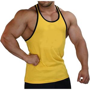 Gilets de gymnastique imprimés pour hommes chemises d'entraînement respirantes évacuant l'humidité avec options de conception personnalisées - Product Image 6