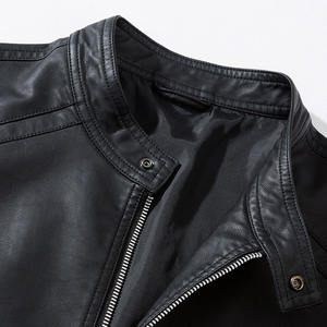 เสื้อแจ็คเก็ตหนังดีไซน์ทันสมัยสไตล์สตรีทสำหรับผู้ชาย ฤดูหนาว ผลิตในปากีสถาน - Product Image 4