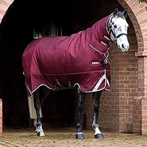 Manta de caballo de invierno 1200 Denier de peso pesado con aislamiento de cuello de Cover-300gsm | Proveedor de alfombras impermeables, transpirables y a prueba de viento - Product Image 5