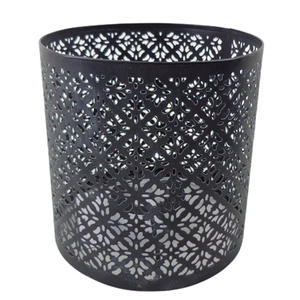 Home Decor Metal Votive Holder Matt Black PC <b>Candle</b> Jar for Living Room & Garden Decoration Handmade <b>Bulk</b> - Product Image 4