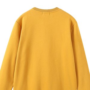 Sweat-shirt à col rond en chenille durable pour homme et femme, respirant, imprimé, avec bande dorée, poignets côtelés, poche kangourou doublée, hiver, effet délavé - Product Image 6