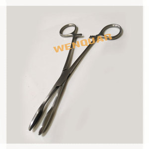 Pince chirurgicale manuelle en acier inoxydable de 14 cm, pince à pansement grossière, qualité d'exportation, entreprises d'instruments chirurgicaux Wenquar - Product Image 2