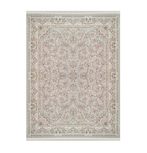 พรม1200สไตล์วินเทจเปอร์เซียคอลเล็คชั่นเก่าลายเรขาคณิตสีควันซักได้สำหรับใช้ในบ้าน - Product Image 5