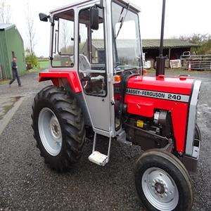 Tractor Agrícola Massey Ferguson MF 240 2WD de Segunda Mano para Mercados de Exportación - Product Image 6